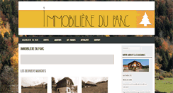 Desktop Screenshot of immo-parc.com